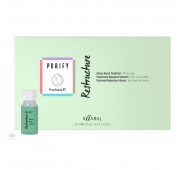 KAARAL PURIFY RESTRUCTURE Atstatomasis losjonas ampulėse pažeistiems plaukams su provitaminu B5, 12 x 10 ml